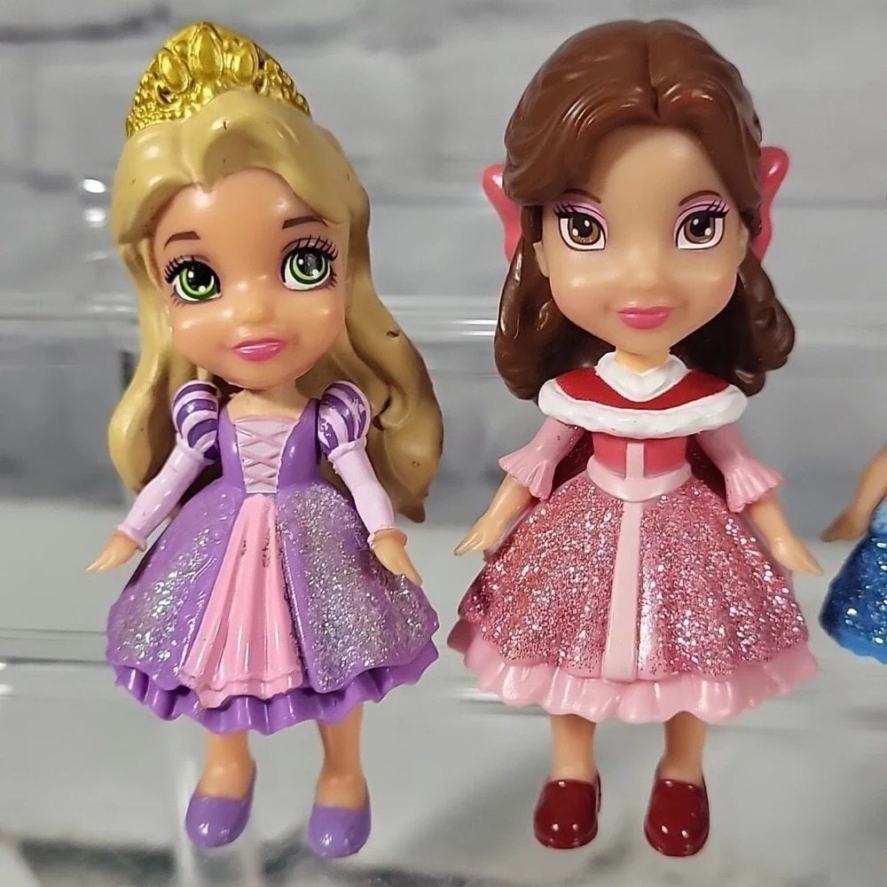 Disney Toddler Princess Lot‎ of 4 Belle Cinderella Rapunzel